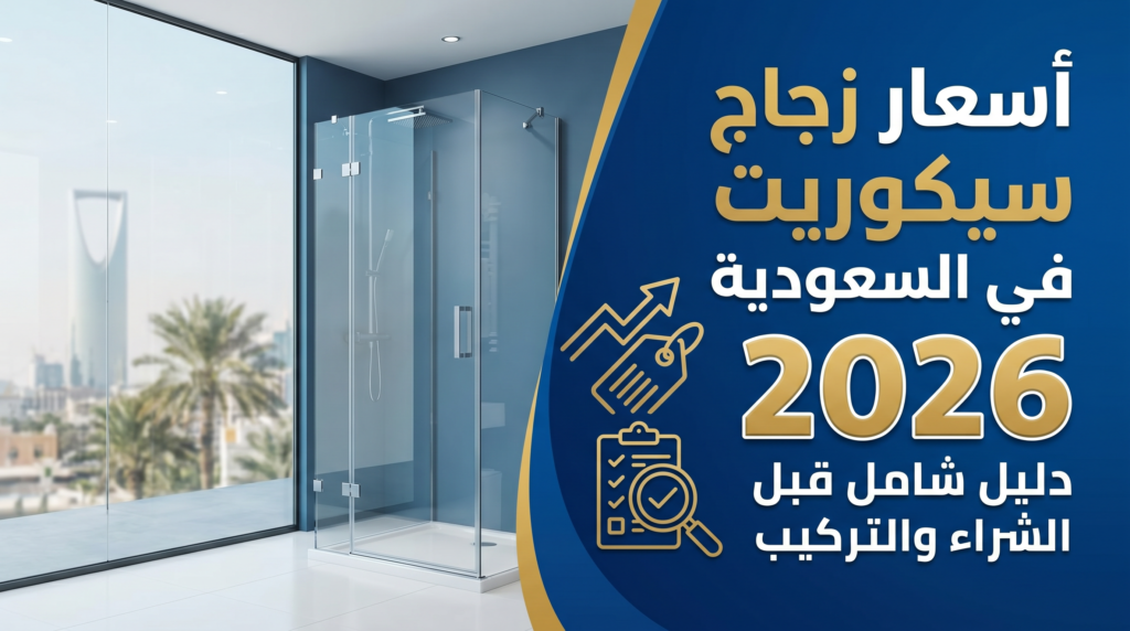 أسعار زجاج سيكوريت في السعودية لعام 2026 بالتفصيل.