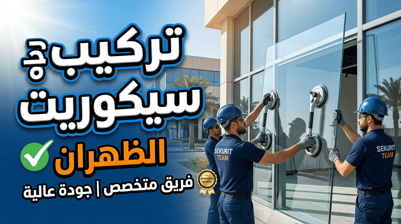 تركيب زجاج سيكوريت الظهران | فريق متخصص لتركيب الواجهات والأبواب بجودة عالية
